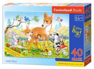 Obrázek z Puzzle Koloušek se zvířátky 40 MAXI 